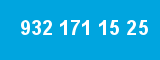 932 171 15 25